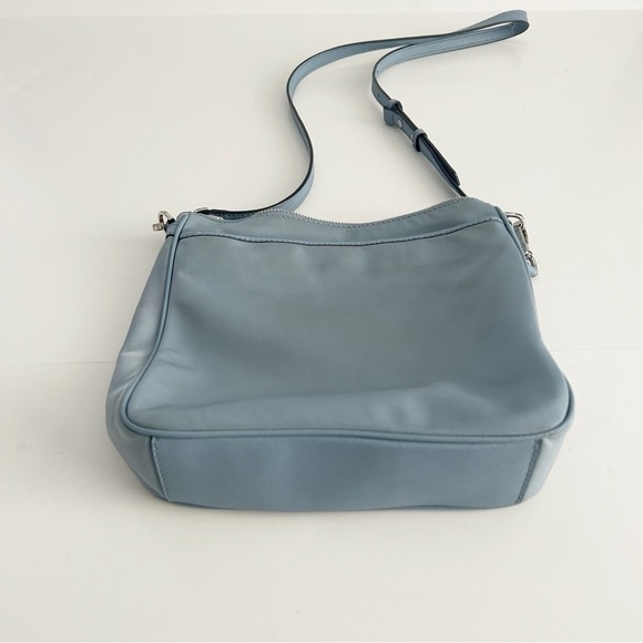 Michael Kors Jet Set Charm North South Light Blue Crossbody Bag - Picture 4 of 10